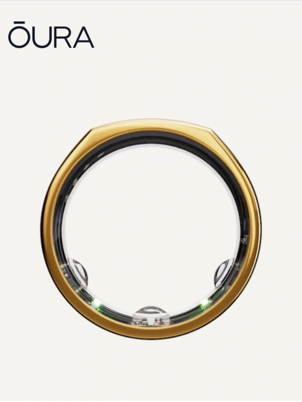 Oura Ring Smart Ring - Gold Gen 3 Size 8